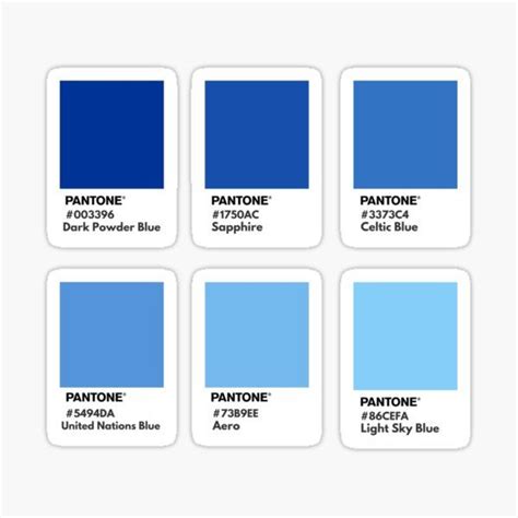 pantone swatch blue dress.